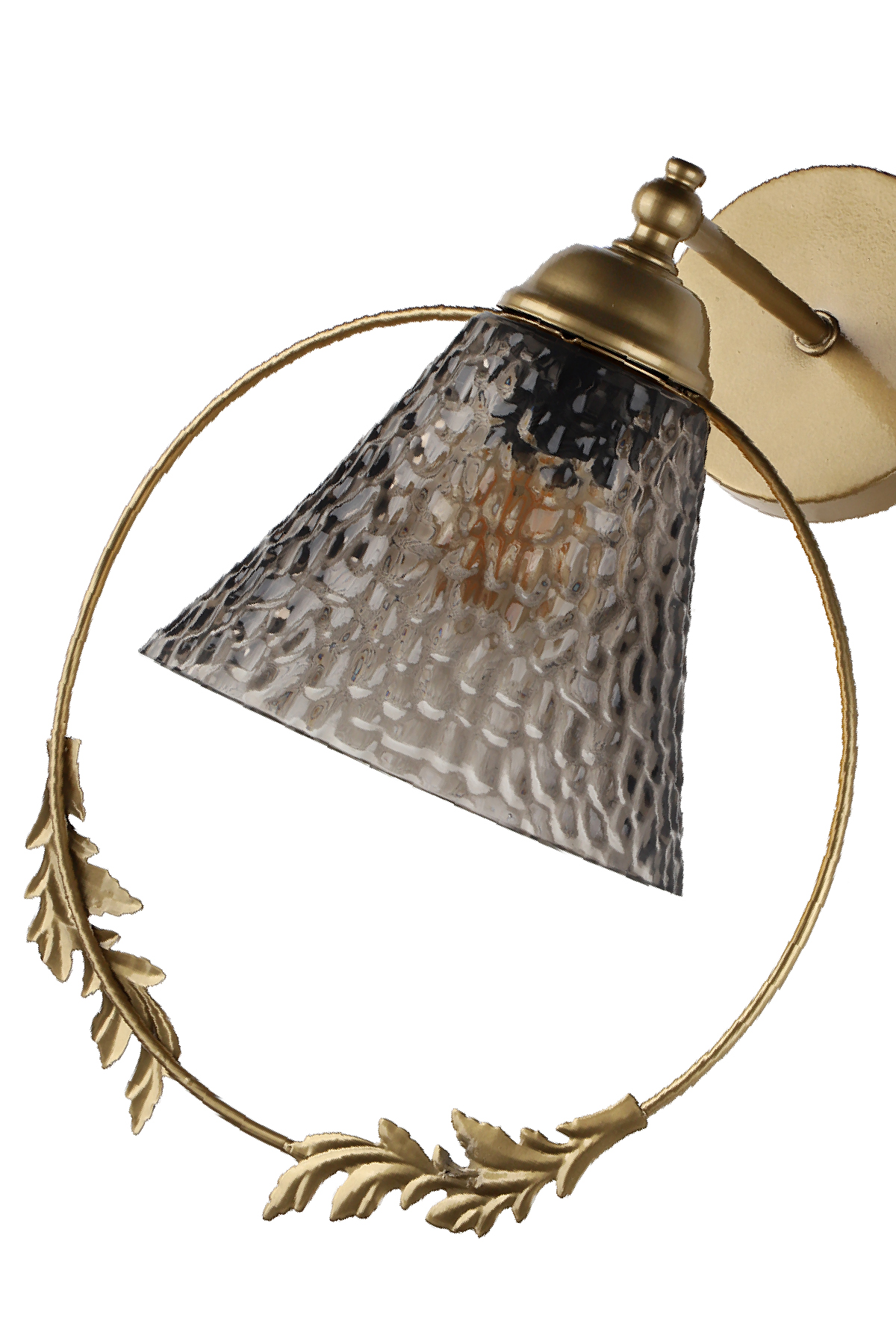 Lutuf Wall lamp Antique,Smoked